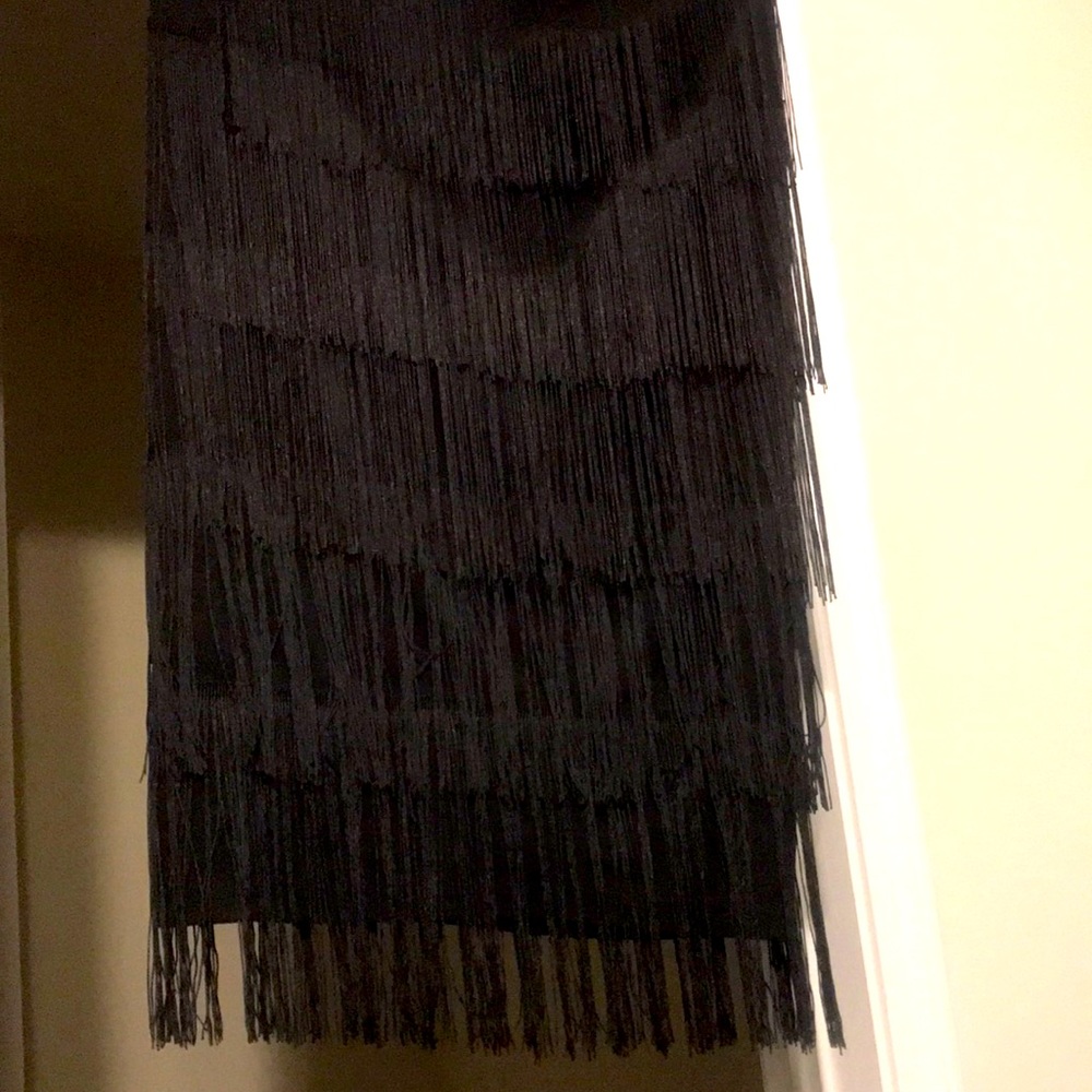 Brand New Black Tassel Skirt!!